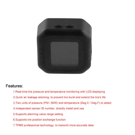 Tyre Pressure/ Temperature Monitoring System & Handlebar Mount