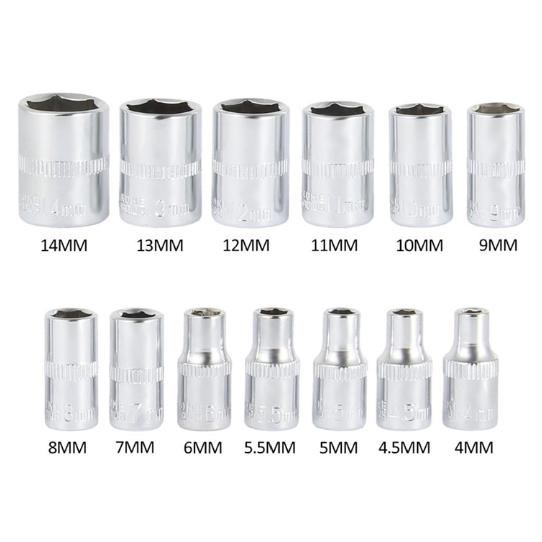 Toolkit Socket Set 1/4" (46-Piece)