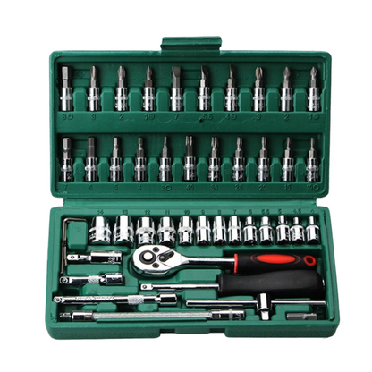 Toolkit Socket Set 1/4" (46-Piece)