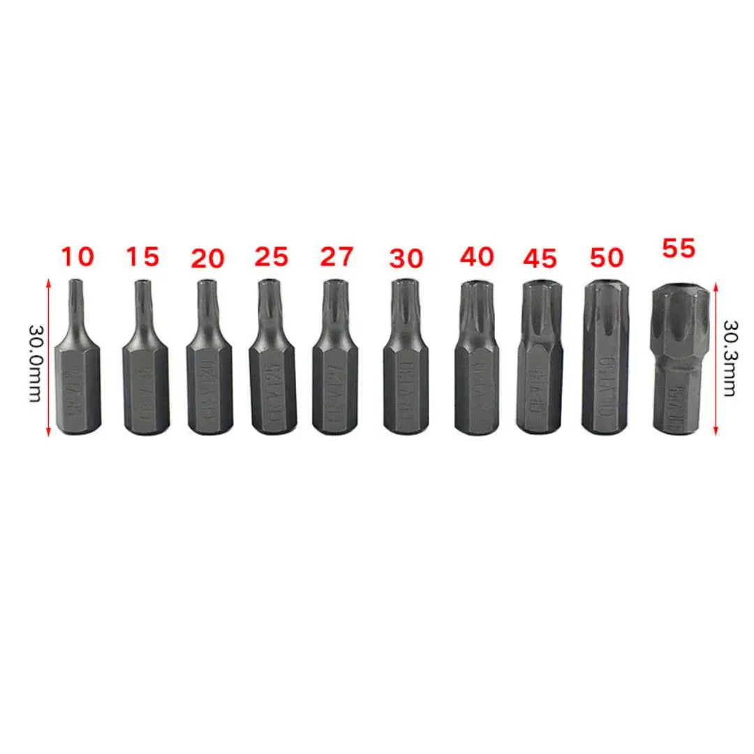Torx Bit Socket Set Tools 3/8'' (34-Piece)