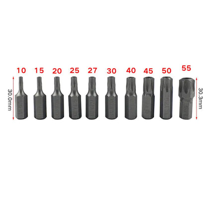 Torx Bit Socket Set Tools 3/8'' (34-Piece)