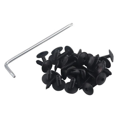 Auto M5x16 Torx Screw & Clip Set: Universal/ VW/ Audi & Seat (100-Piece)