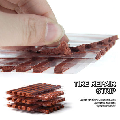 Automotive Tubeless Puncture Tyre Repair Kit (8-Piece)