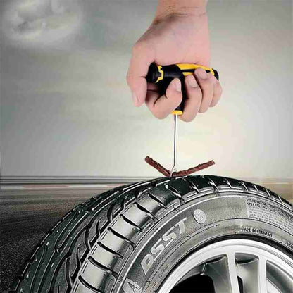 Automotive Tubeless Puncture Tyre Repair Kit (8-Piece)