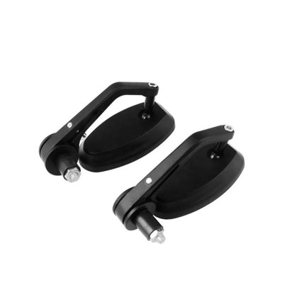 Universal Oval Bar End Mirrors Set - 22mm