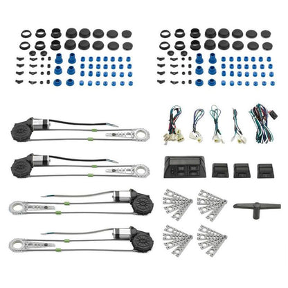 Universal 4-Door Electric Window Kit