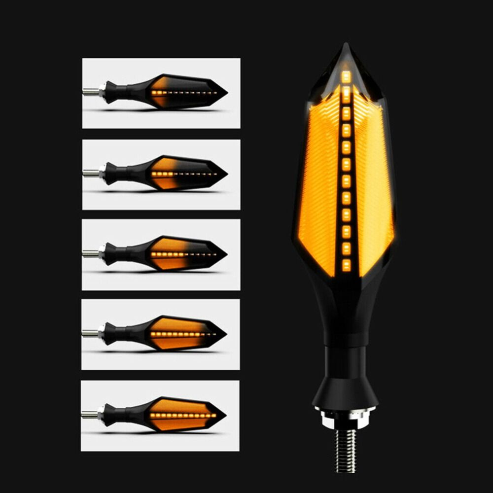 Universal Motorcycle Indicators: Flowing LED Set