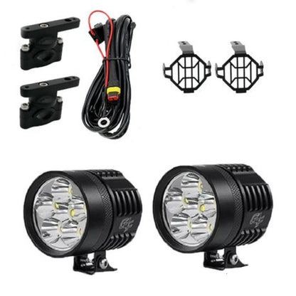 Universal Motorcycle Spotlight Kit (Complete)