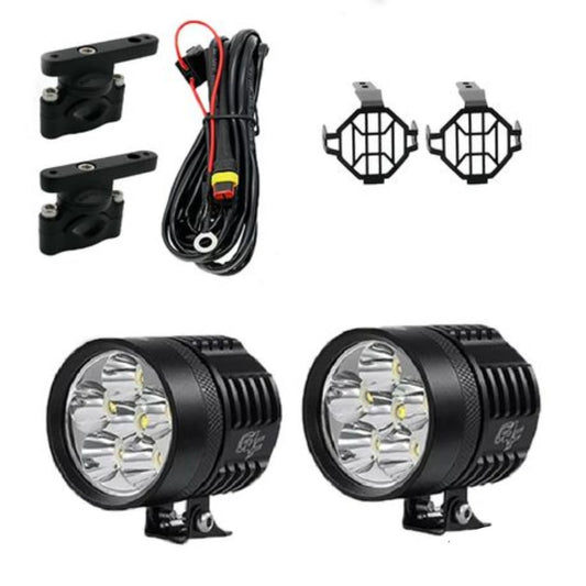 Universal Motorcycle Spotlight Kit (Complete)