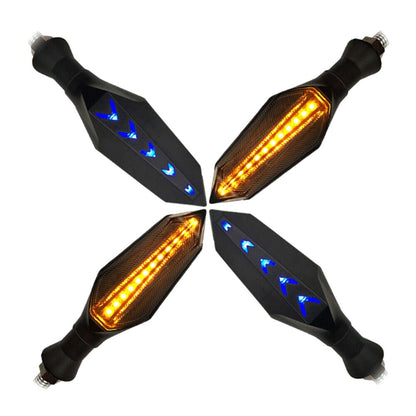 Universal Motorcycle Indicators: Flowing LED Set