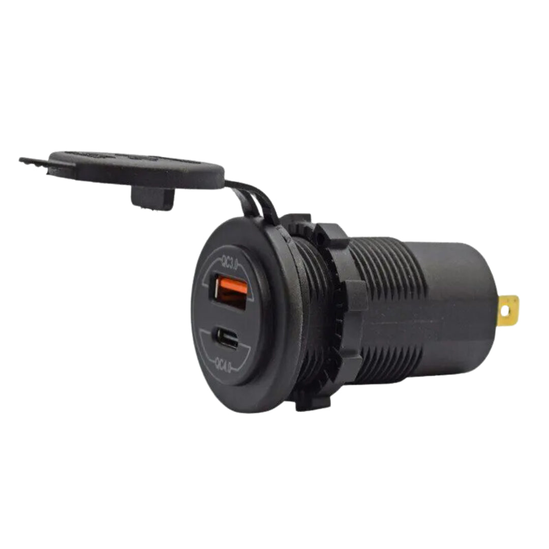 Automotive Charging Port 4.0 PD & QC3.0 USB
