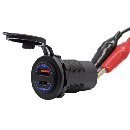 Automotive Charging Port 4.0 PD & QC3.0 USB