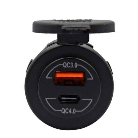 Automotive Charging Port 4.0 PD & QC3.0 USB