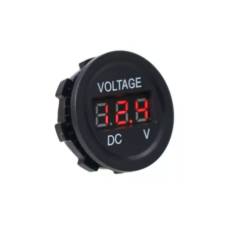 LED Display Digital Voltmeter - 12V