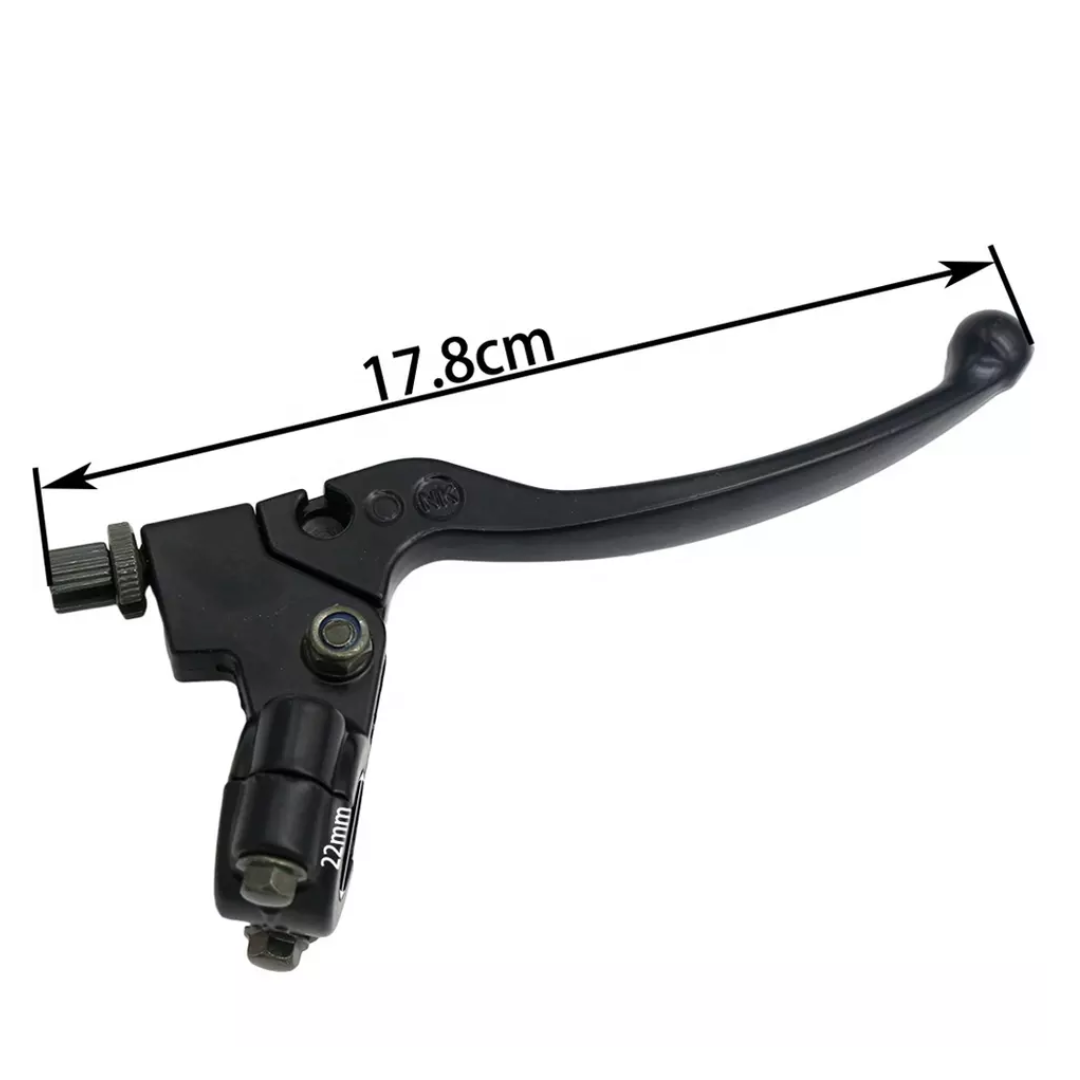 Motorcycle Cable Brake & Cable Clutch Lever Set (22mm)