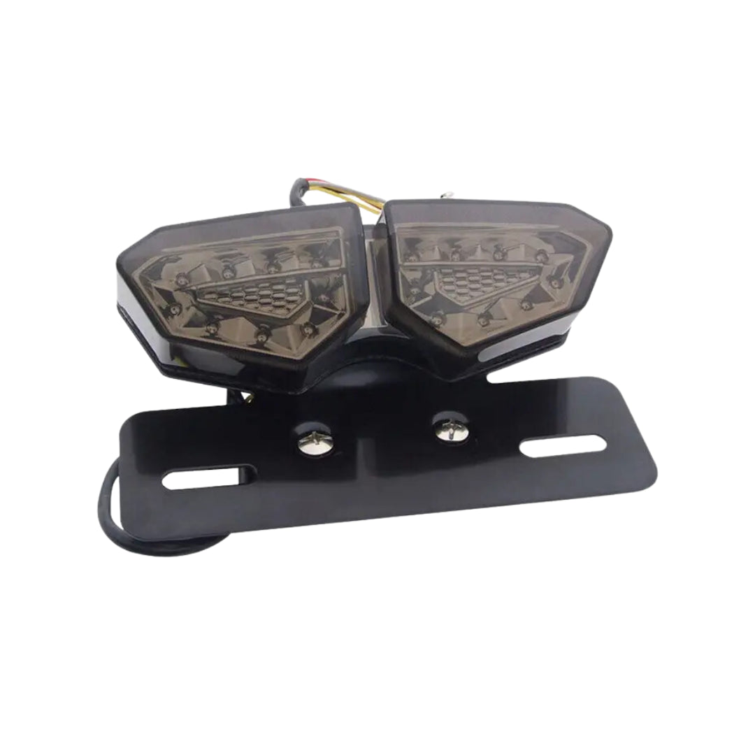 MC LED Tail Light & Number Plate Holder: Brake & Indicators Light #3
