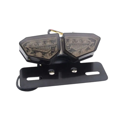 MC LED Tail Light & Number Plate Holder: Brake & Indicators Light #3
