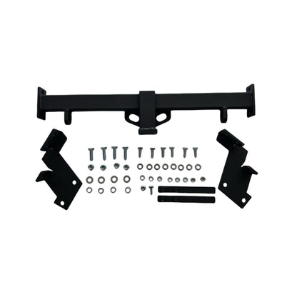 Aftermarket Steel Tow Bar & Red Shackles: Suzuki Jimny 3/5 Door (2019-)