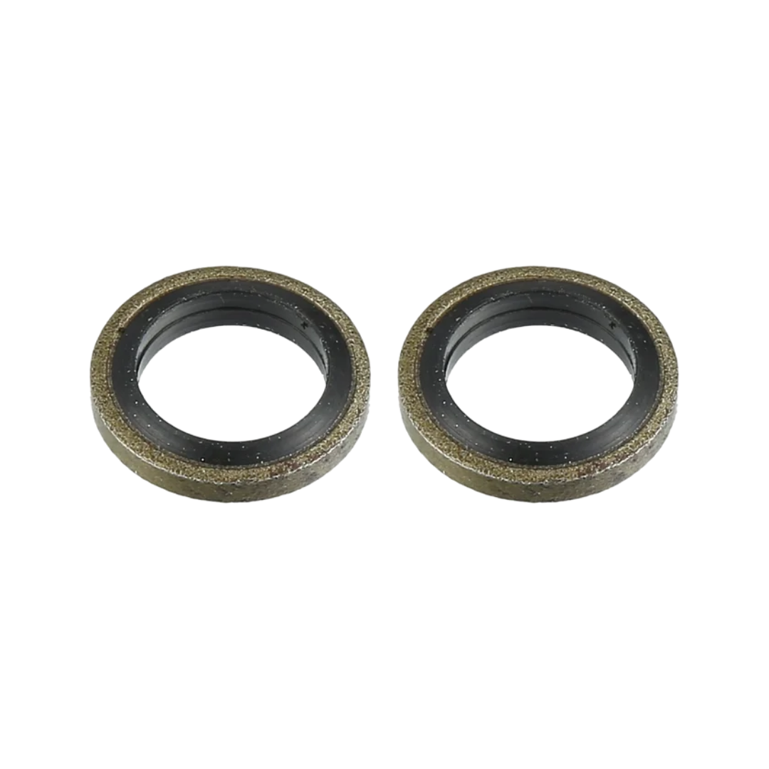 Aftermarket Silver M10 Banjo Bolt: 10mm (2-Piece)