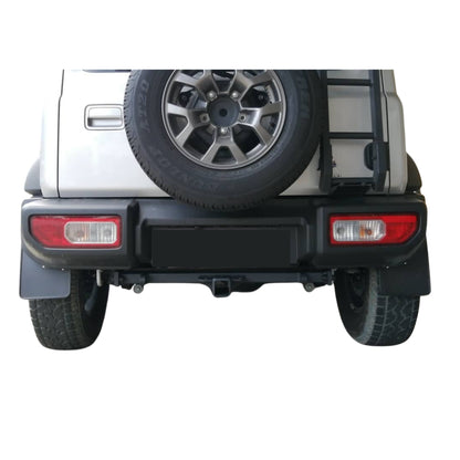 Aftermarket Steel Tow Bar & Red Shackles: Suzuki Jimny 3/5 Door (2019-)