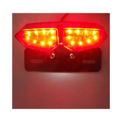 MC LED Tail Light & Number Plate Holder: Brake & Indicators Light #3