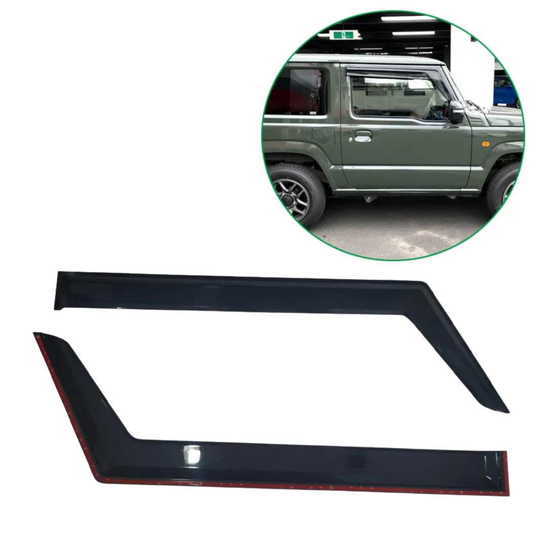 Window Weather Deflectors / Guards Suzuki Jimny 3-Door: 4-Piece (2019-)
