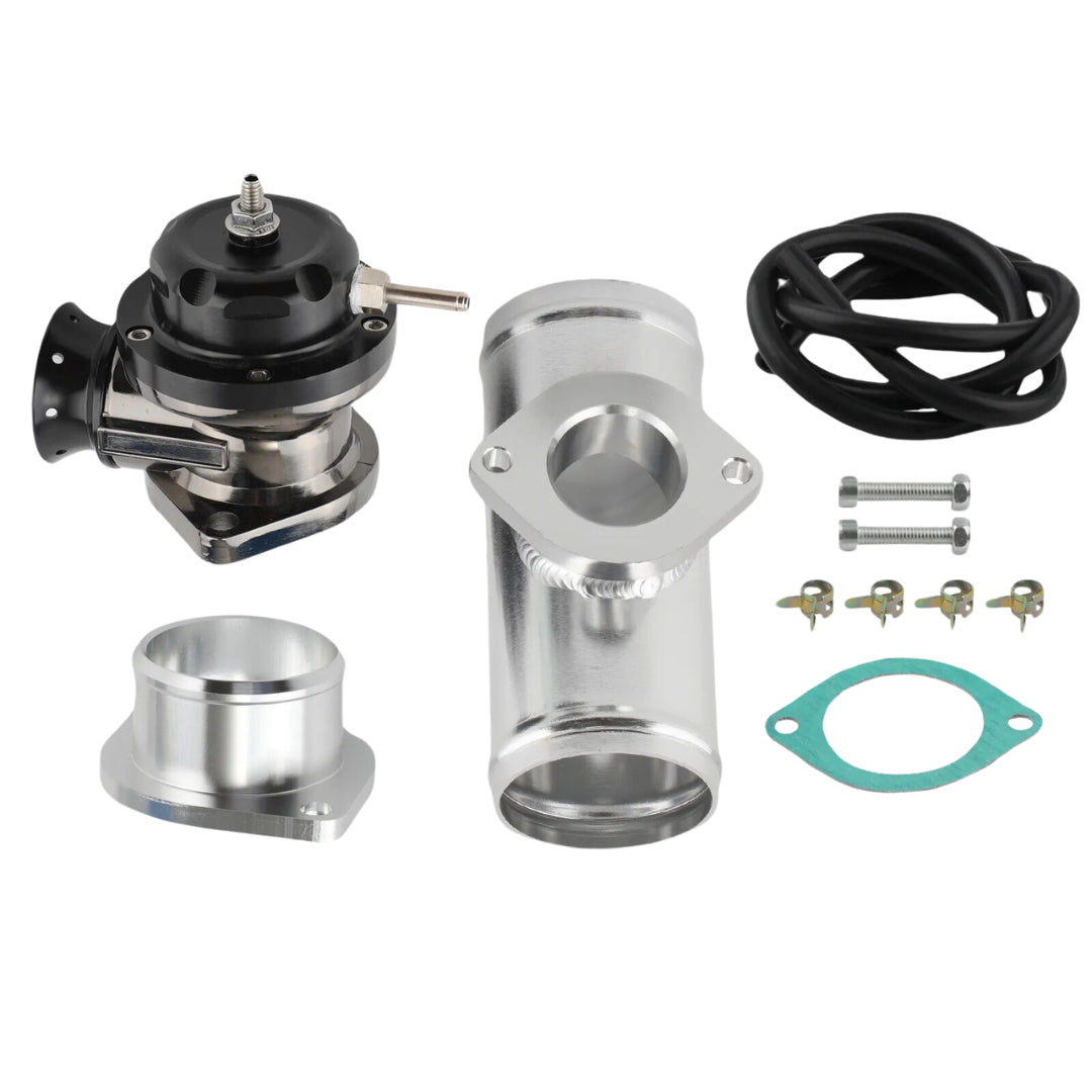 Auto Alum Turbo Blow-Off Valve & 2.5" Flange Tube Pipe (BOV)