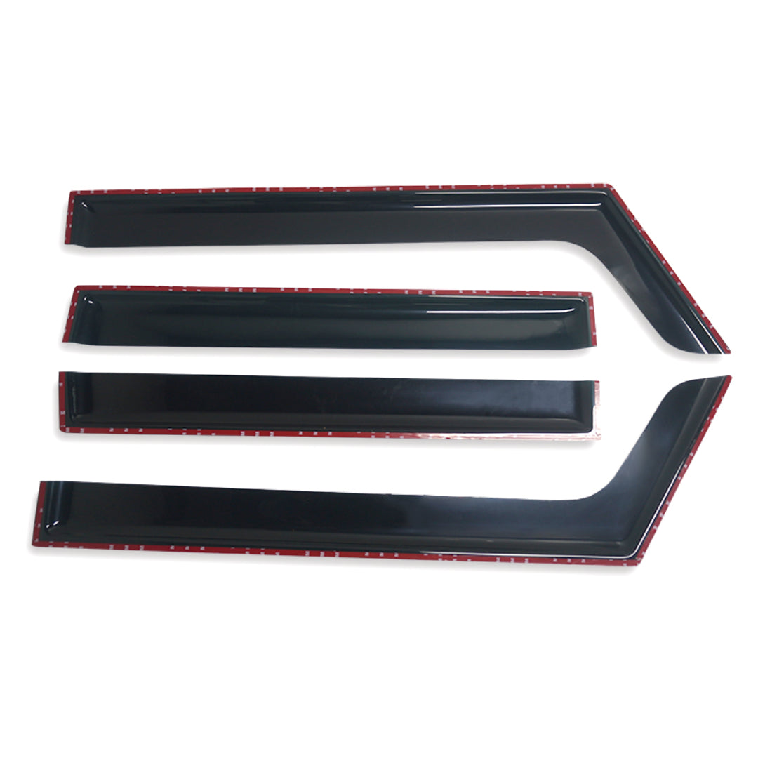 Window Weather Deflectors / Guards Suzuki Jimny 3-Door: 4-Piece (2019-)