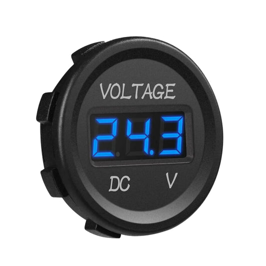 12V Auto LED Digital Voltmeter