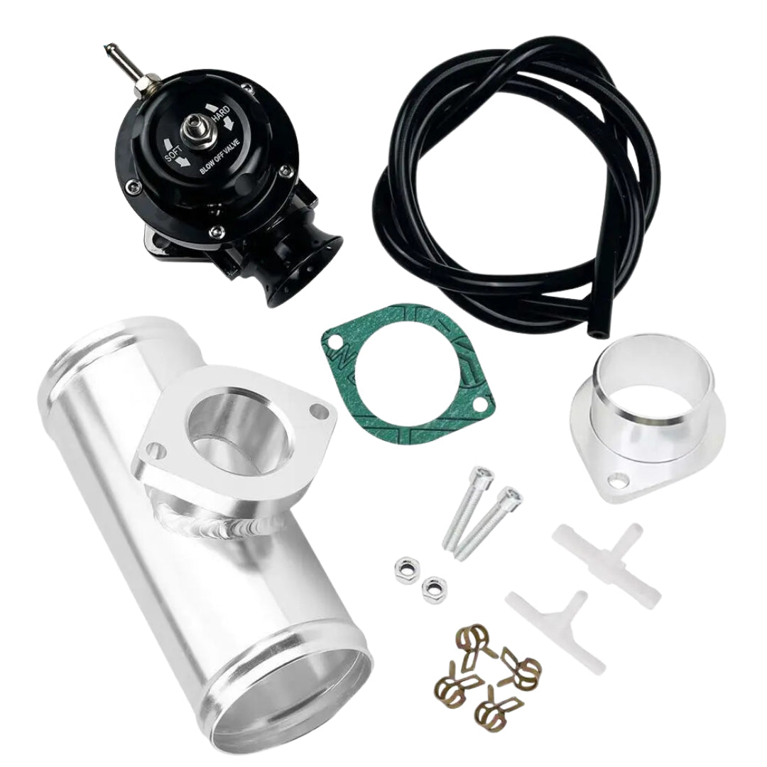Auto Alum Turbo Blow-Off Valve & 2.5" Flange Tube Pipe (BOV)
