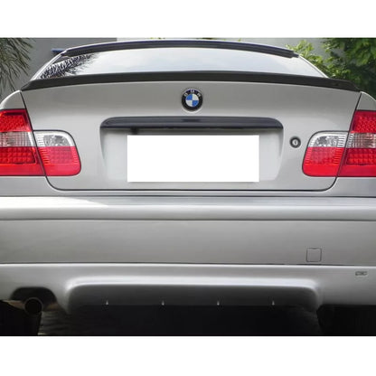 Aftermarket Rear Boot Spoiler Compatible with BMW e46 - Gloss Black