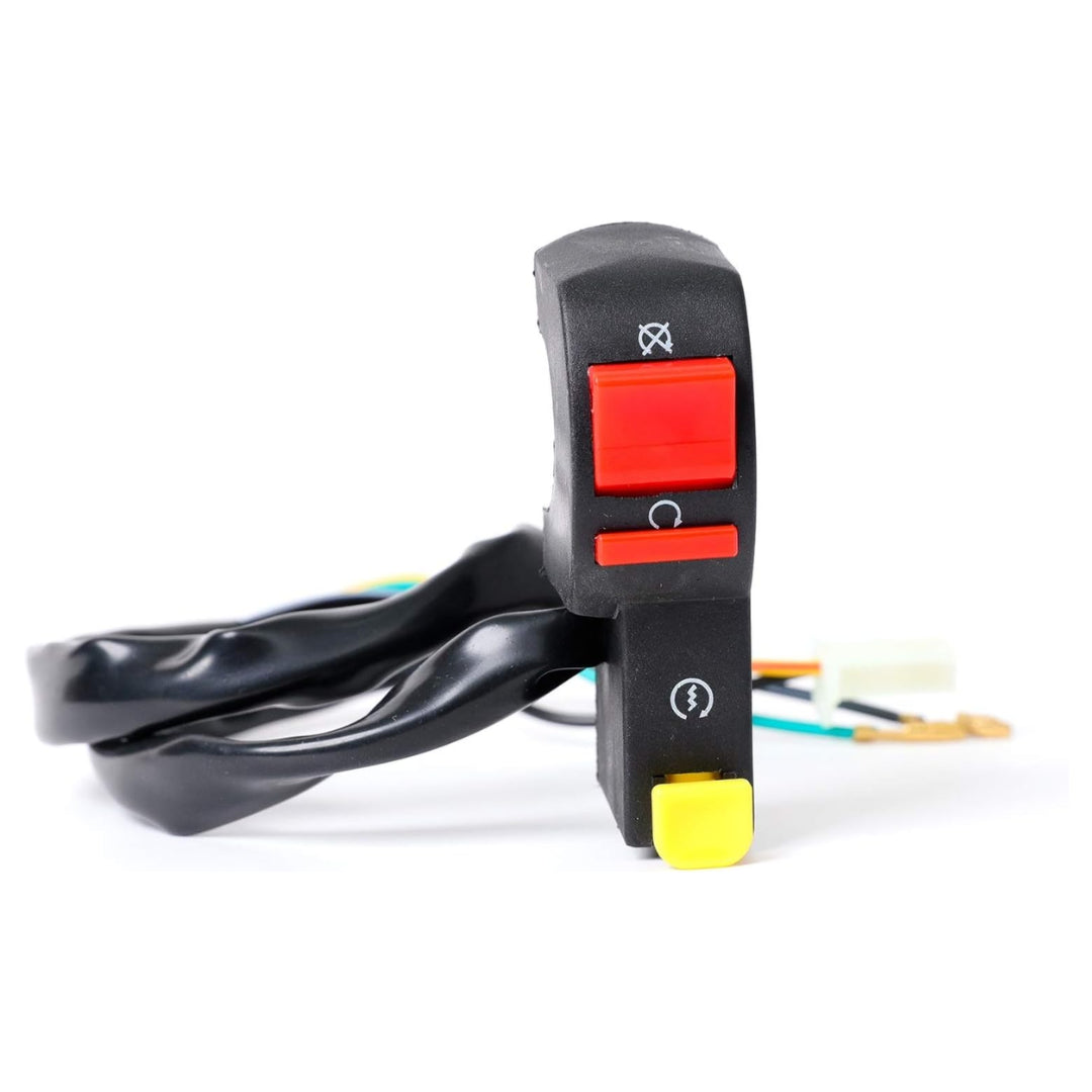 Custom Motorcycle ON/OFF & Start Switch: 22mm