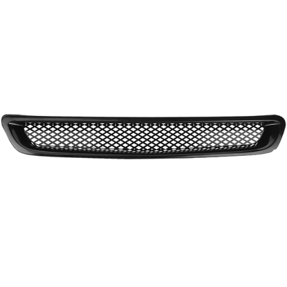 Aftermarket Front Mesh Grill Compatible with Honda Civic (1996-1998)