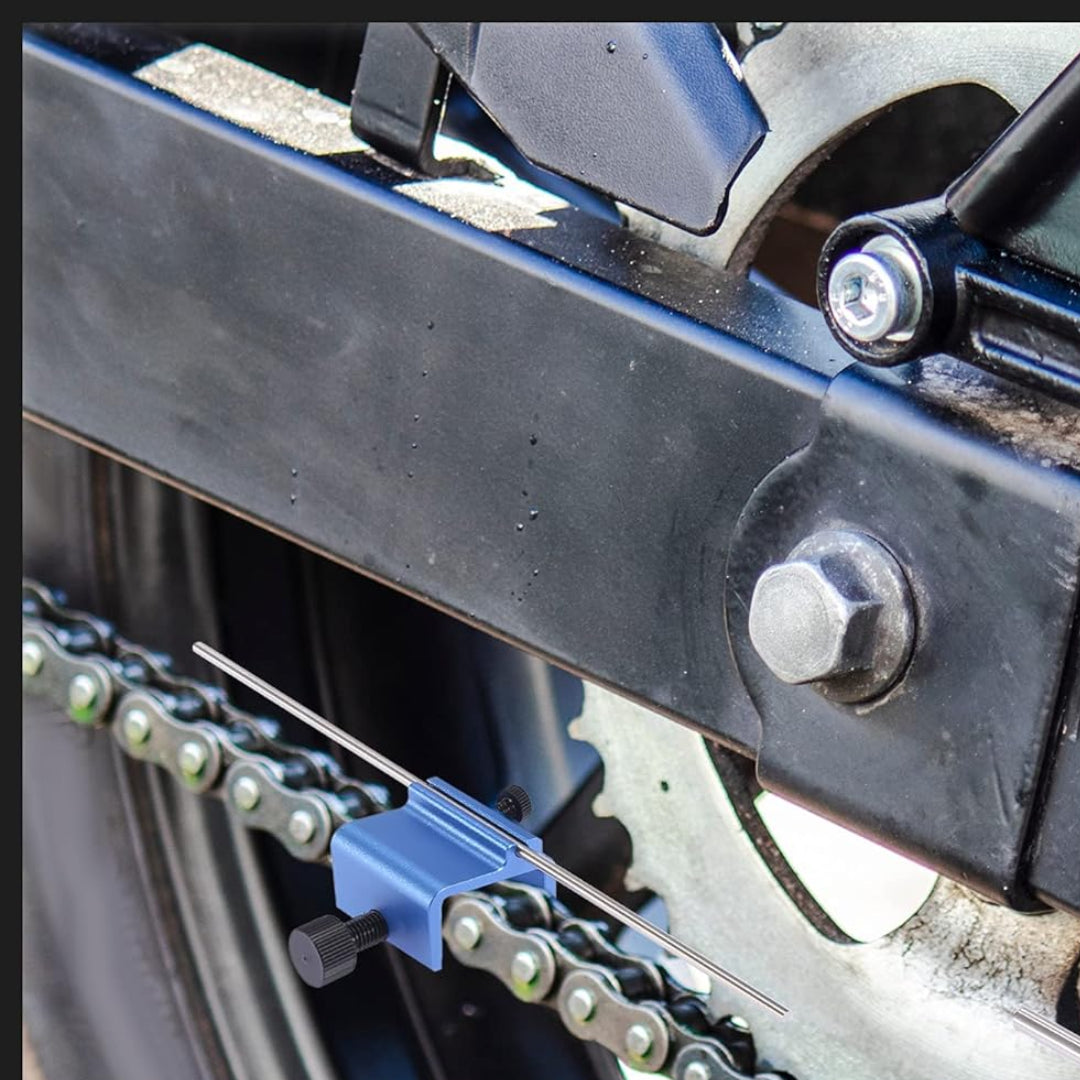 Motorcycle Chain Alignment Tool