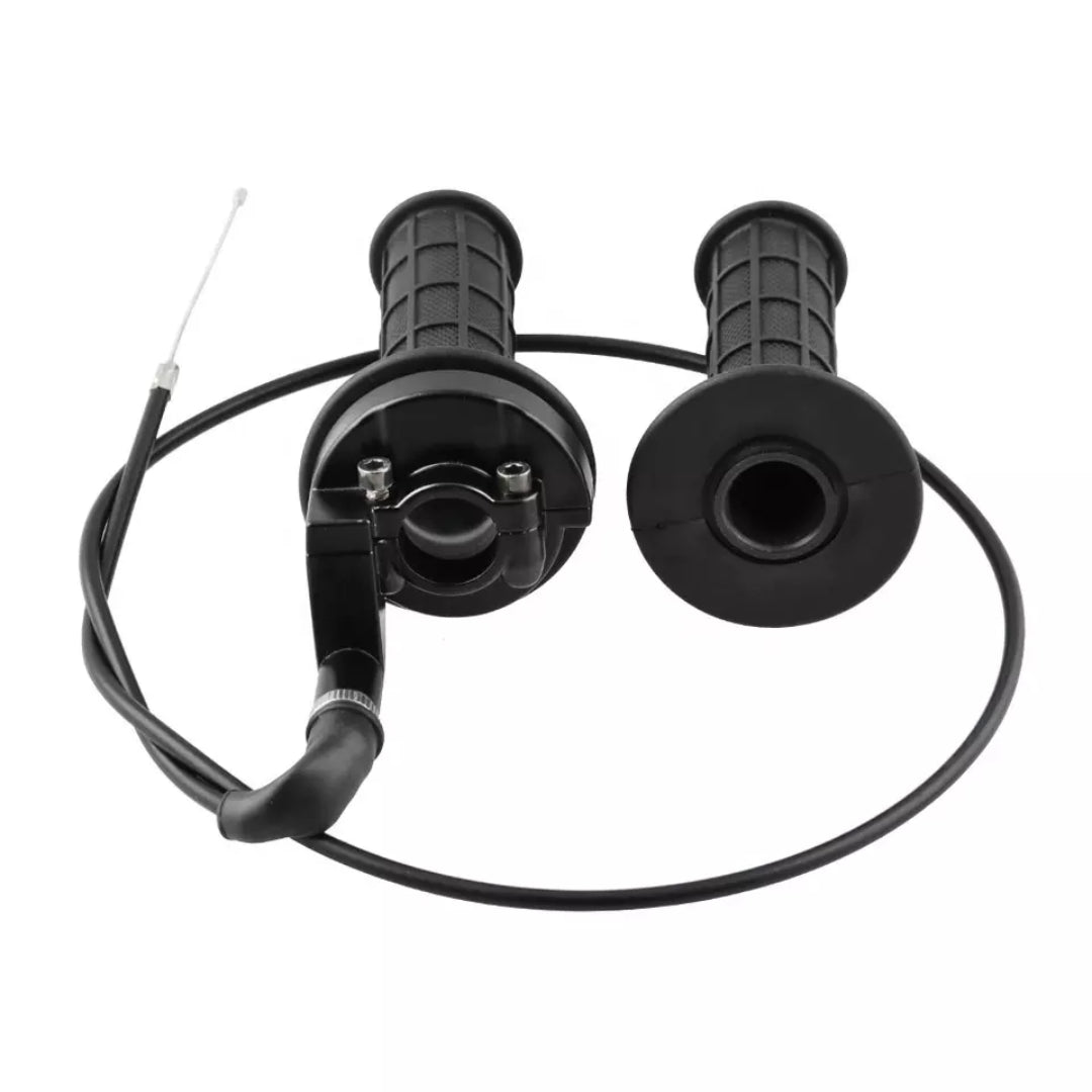 Throttle Tube with Grips & Cable (22mm)