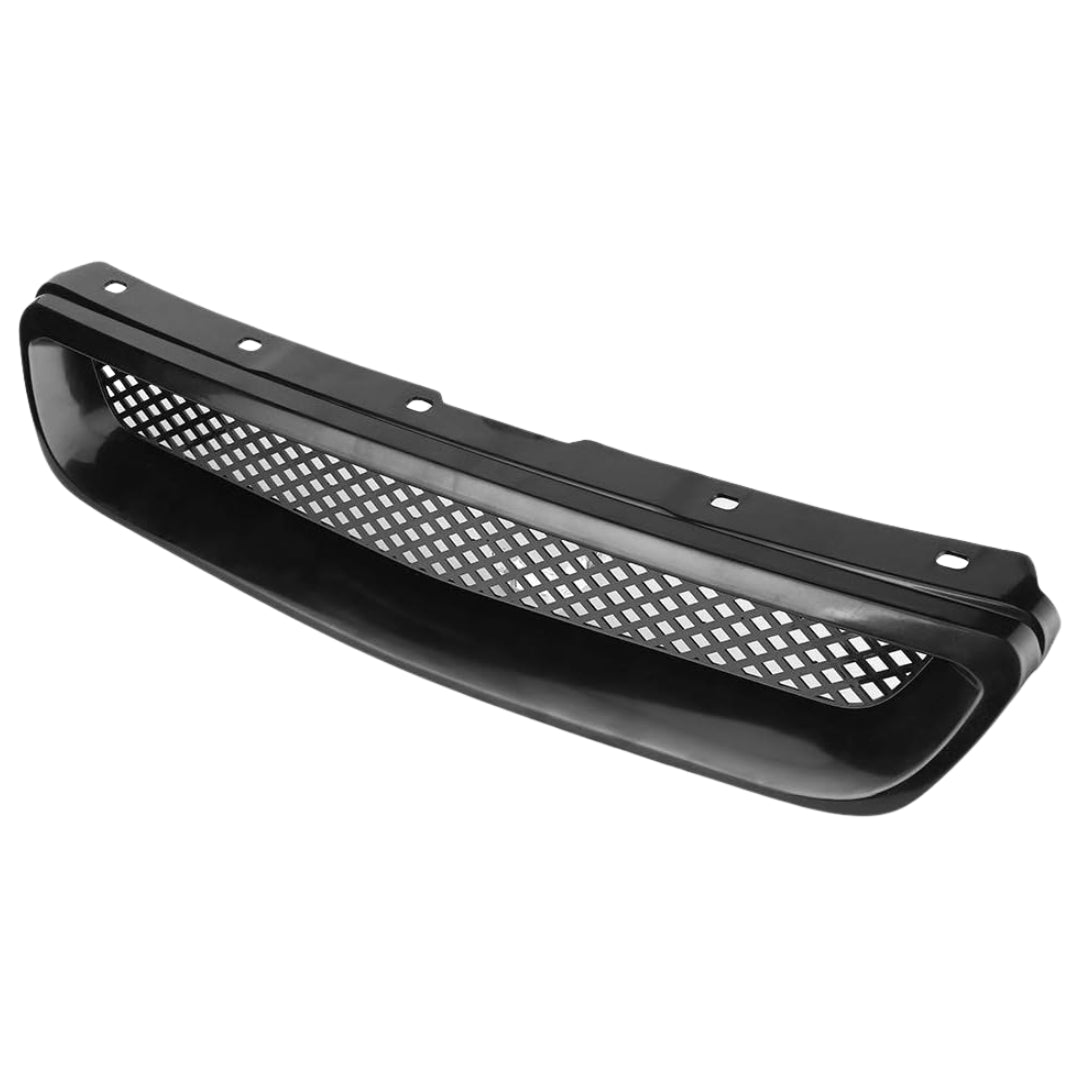 Aftermarket Front Mesh Grill Compatible with Honda Civic (1996-1998)