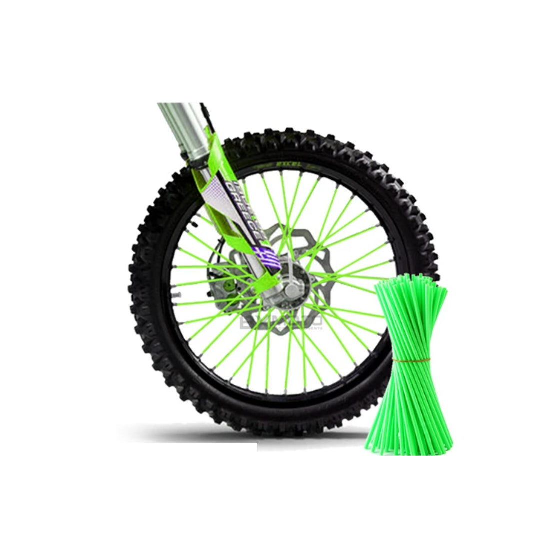 Universal Motorcycle Rim Spokes Skins - 72 Piece