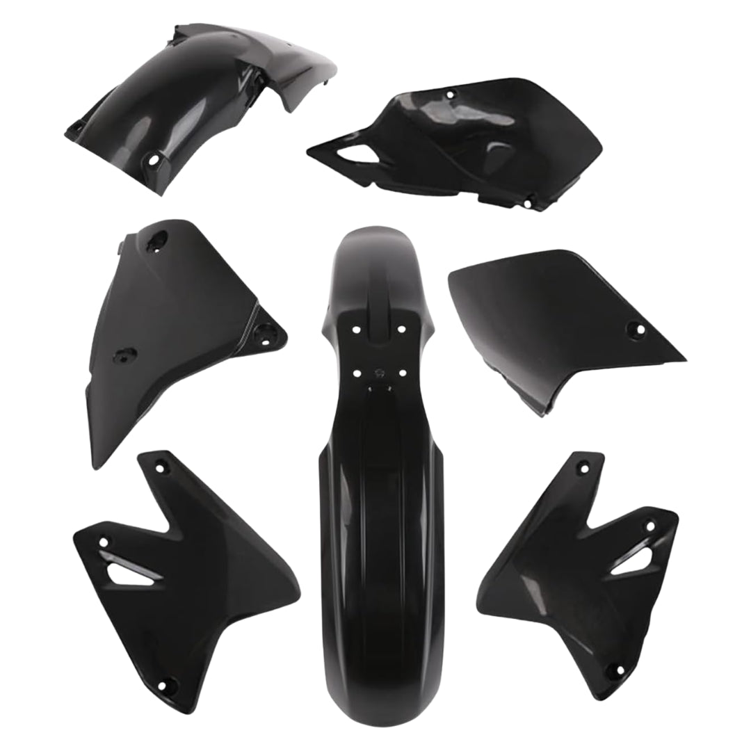 Aftermarket Plastic / Fairing set Compatible with Suzuki DRZ400 - Black