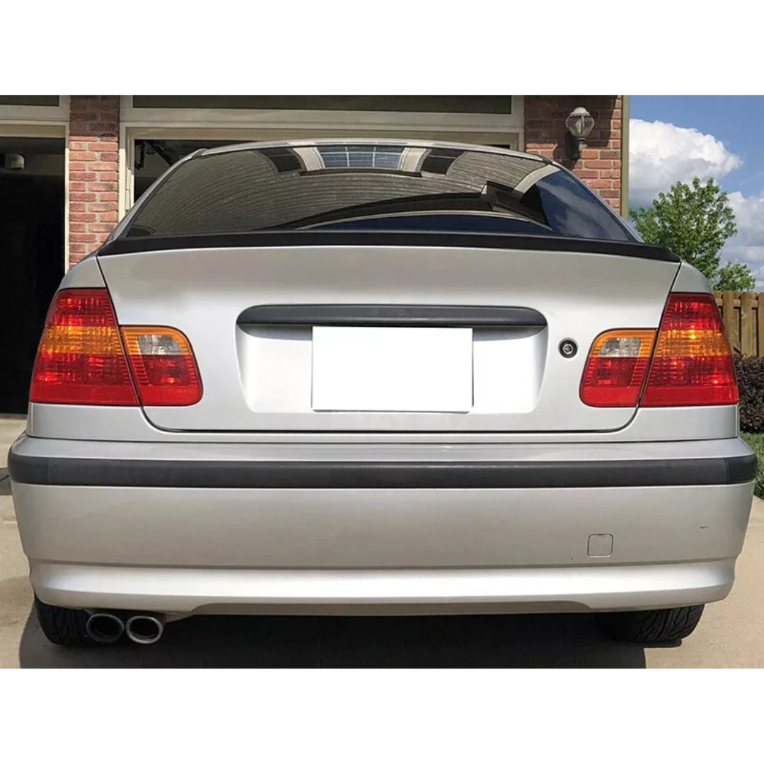 Aftermarket Rear Boot Spoiler Compatible with BMW e46 - Gloss Black