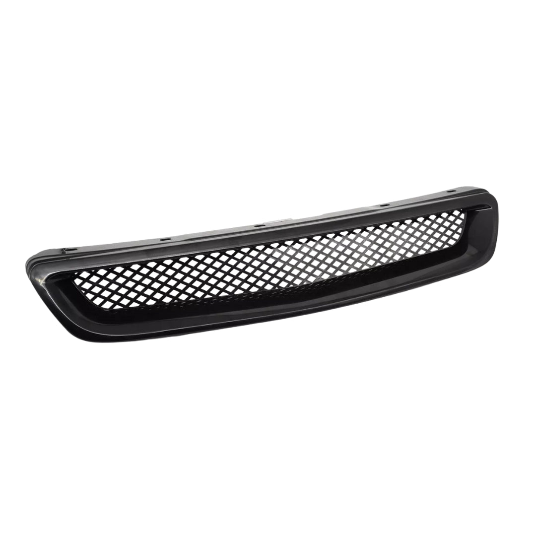 Aftermarket Front Mesh Grill Compatible with Honda Civic (1996-1998)