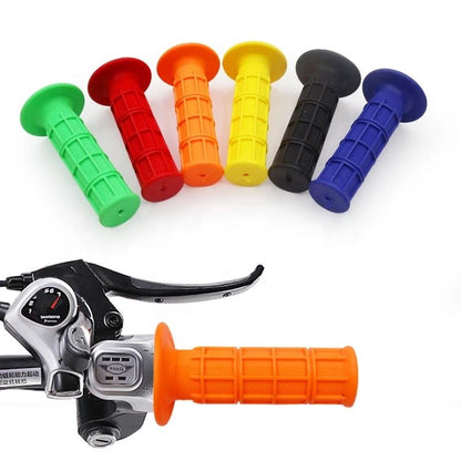 Universal Motorcycle Soft Rubber Handlebar Grips - 22mm