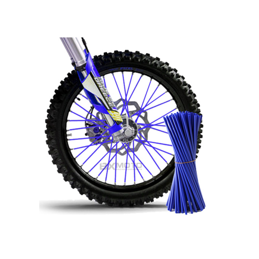Universal Motorcycle Rim Spokes Skins - 72 Piece