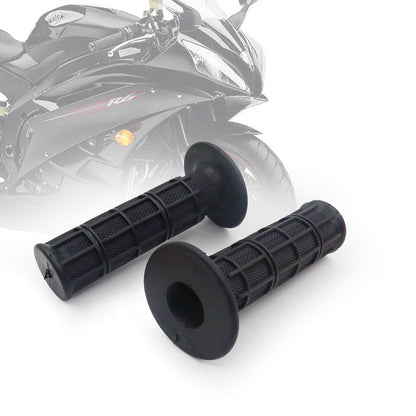 Universal Motorcycle Soft Rubber Handlebar Grips - 22mm