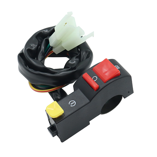 Custom Motorcycle ON/OFF & Start Switch: 22mm