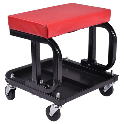 Mobile Maintenance / Repair Chair & Tool Tray: Mechanic / Workshop Stool