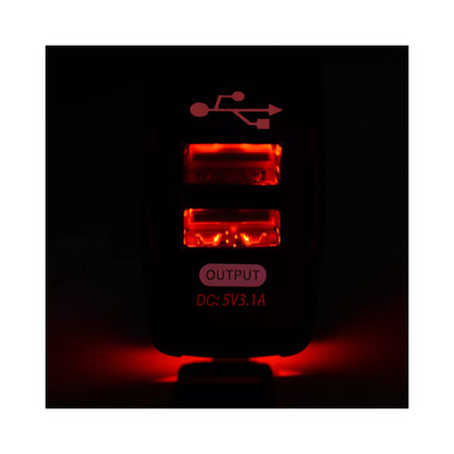 Dual USB Socket (3.1A)