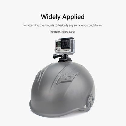 Flat and Curved Adhesive Mounts for All GoPro