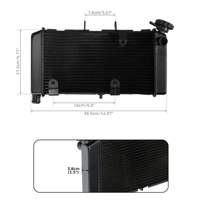 Aftermarket Radiator Compatible with Honda NC700 / NC750X (2012-)