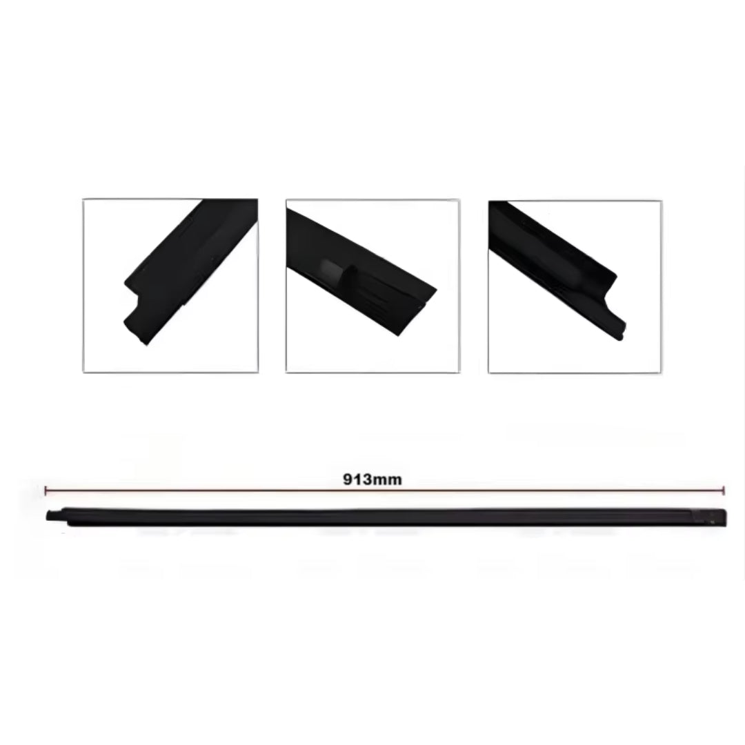 Aftermarket Window Weather Strip Trim Set: Hilux 2-Door (2005-2015)