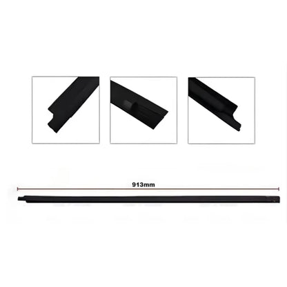 Aftermarket Window Weather Strip Trim Set: Hilux 2-Door (2005-2015)